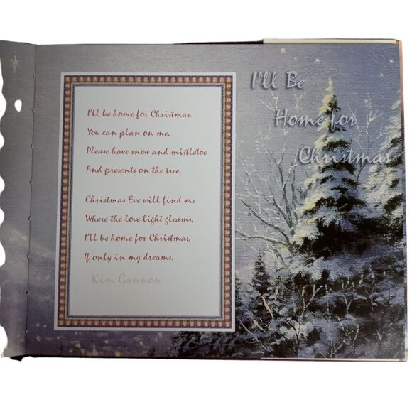I'll Be Home for Christmas Painter of Lights Thomas Kinkade Lighted Path Book - Picture 11 of 15